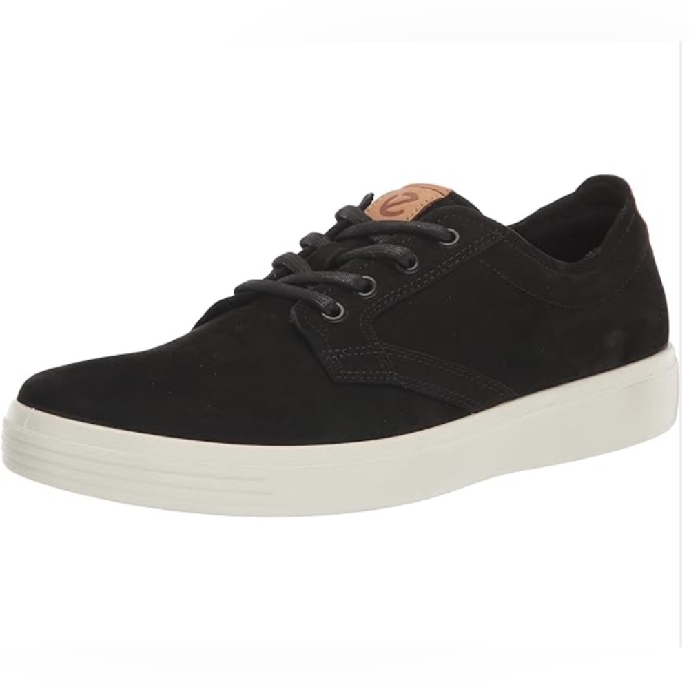 ($157) ECCO Men's Soft Classic Plain Toe Tie Sneaker (Size: EU44 / US 10-10.5)